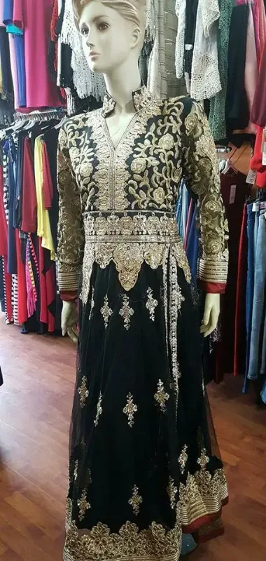 Picture of Radhe Designer Multicolor Georgette Kaftan Dress for Women - F11054