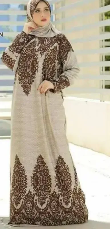 Picture of Radhe Designer Yellow Georgette Kaftan Dress for Women - F11076