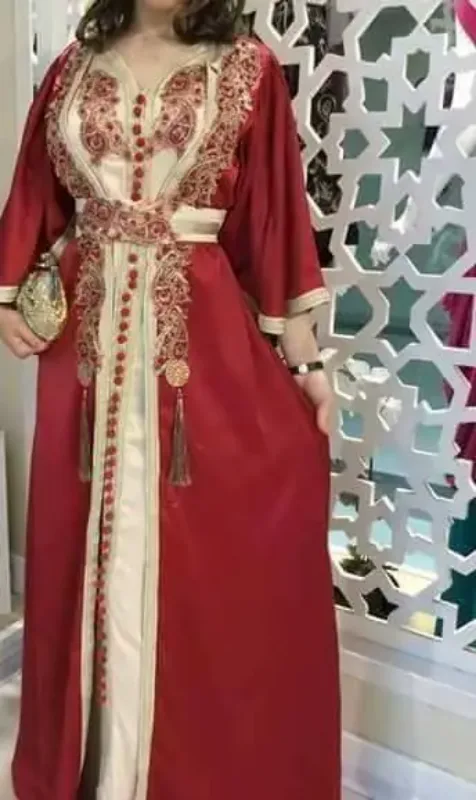 Picture of Radhe Designer Multicolor Georgette Kaftan Dress for Women - F11099