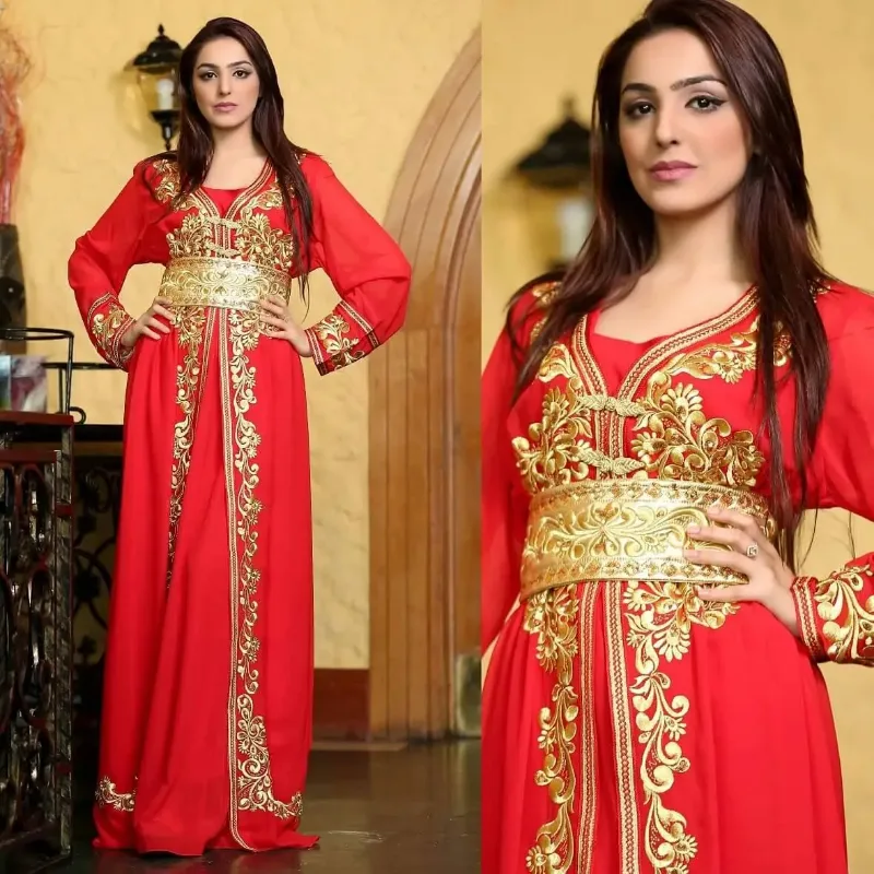 Picture of Radhe Designer Multicolor Georgette Kaftan Dress for Women - F10919