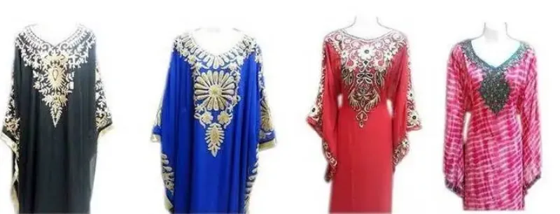 Picture of Radhe Designer Yellow Georgette Kaftan Dress for Women - F7362
