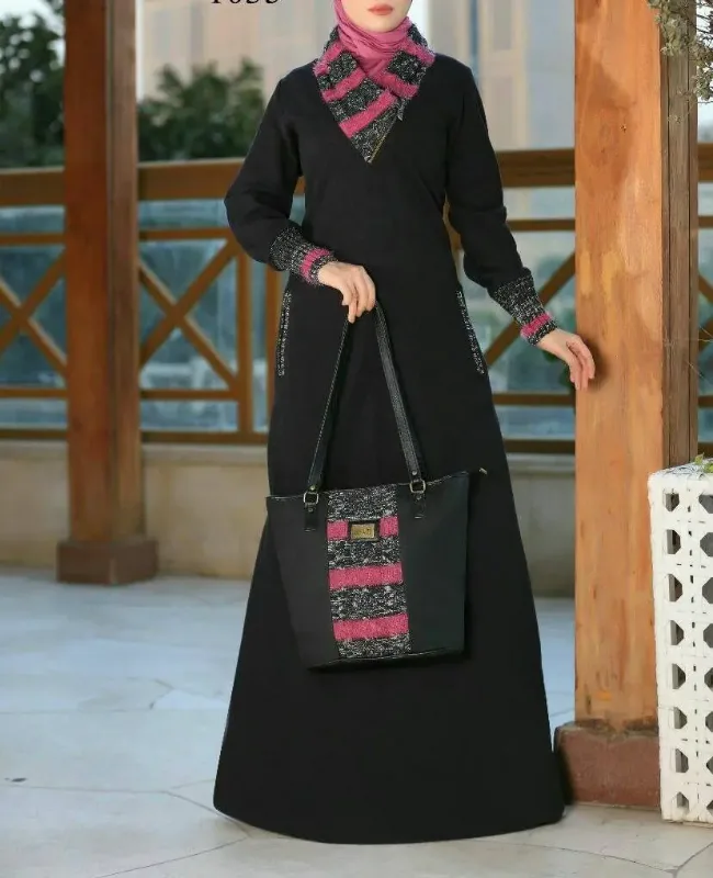 Picture of Radhe Designer Multicolor Georgette Kaftan Dress for Women - F11417