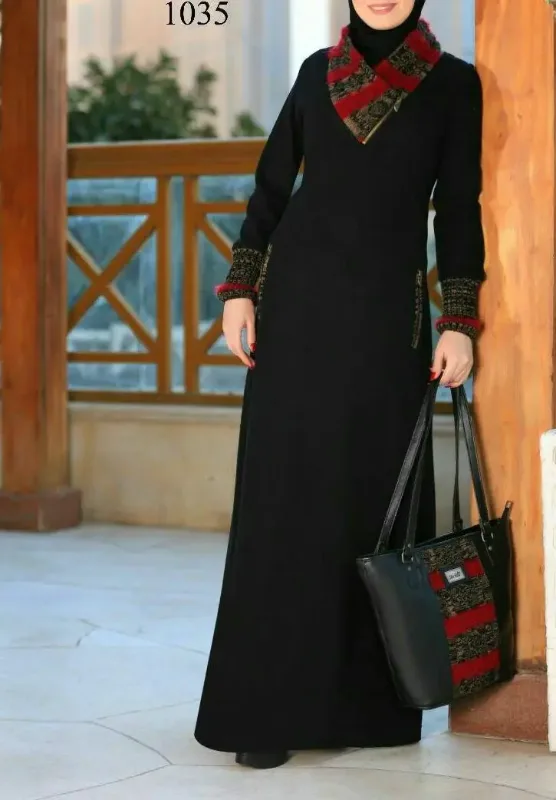 Picture of Radhe Designer Purple Georgette Kaftan Dress for Women - F11423