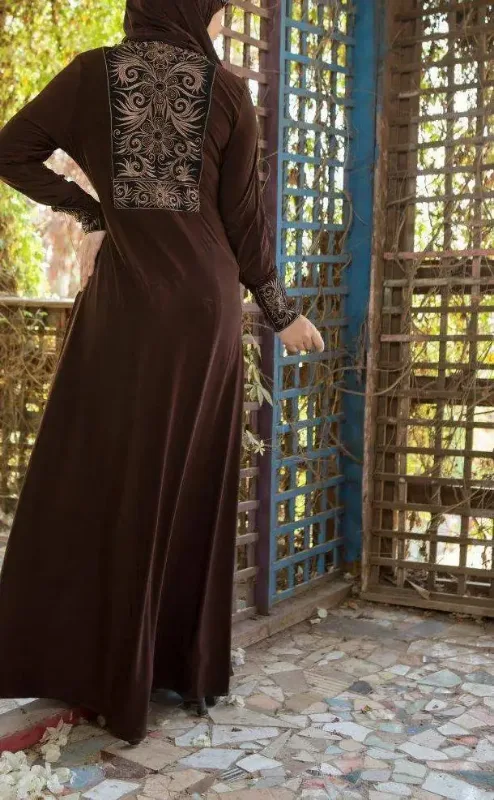 Picture of Radhe Designer Multicolor Georgette Kaftan Dress for Women - F11430