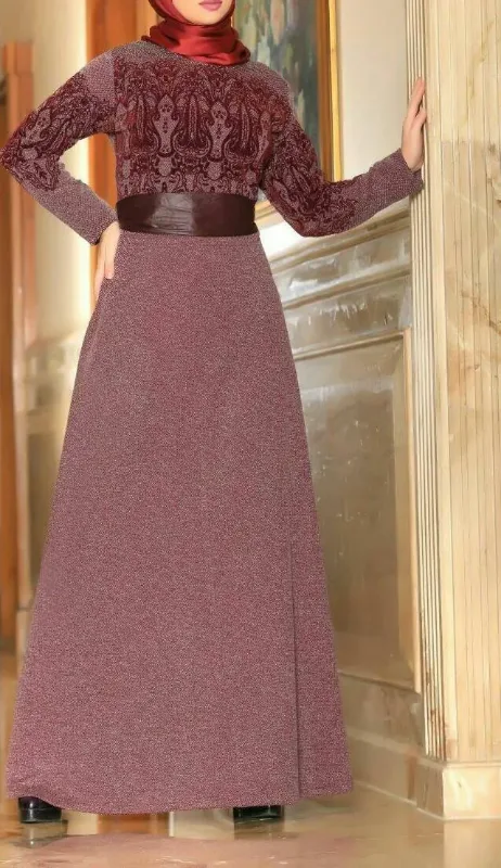 Picture of Radhe Designer Multicolor Georgette Kaftan Dress for Women - F11426