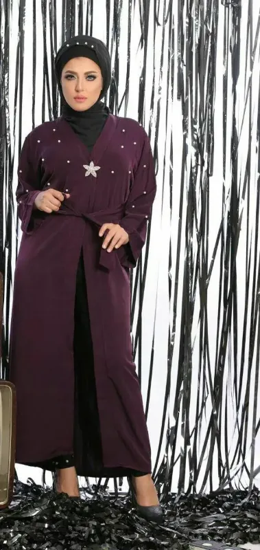 Picture of Radhe Designer Multicolor Georgette Kaftan Dress for Women - F11477