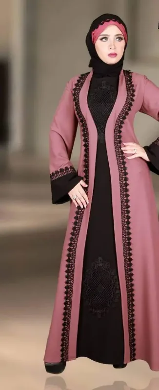 Picture of Radhe Designer Black Georgette Kaftan Dress for Women - F11517