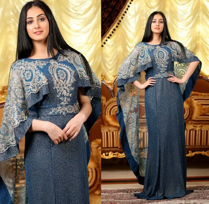Picture of Radhe Designer Multicolor Georgette Kaftan Dress for Women - F11137
