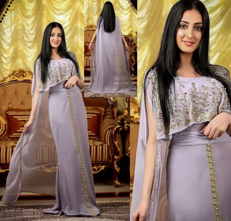 Picture of Radhe Designer Multicolor Georgette Kaftan Dress for Women - F11157
