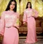 Picture of Multi Color Georgette Kaftan Dress for Women - Look 12394