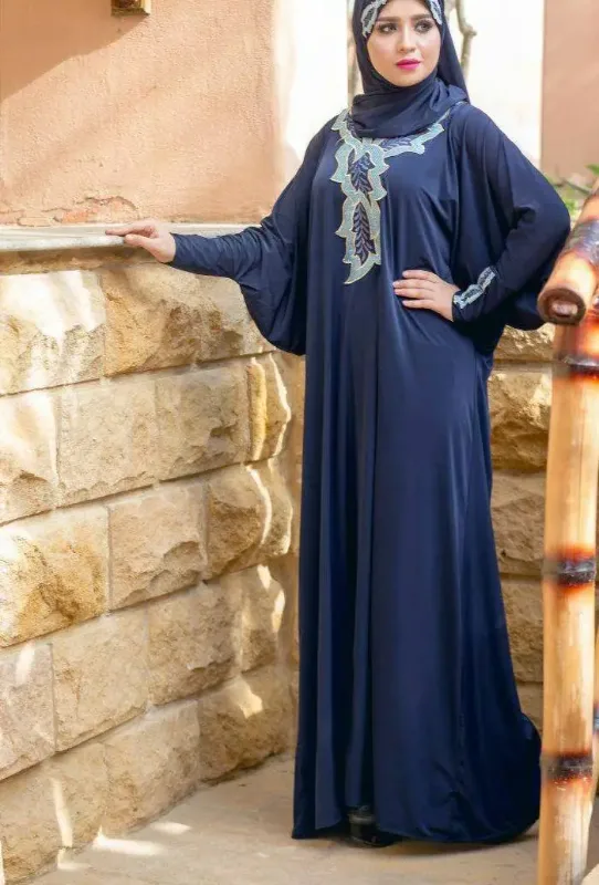 Picture of Radhe Designer Multicolor Georgette Kaftan Dress for Women - F11156