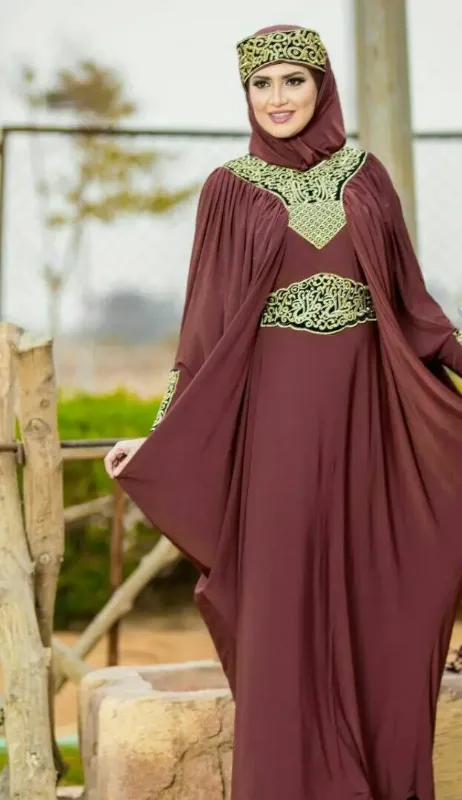 Picture of Radhe Designer White Georgette Kaftan Dress for Women - F11163
