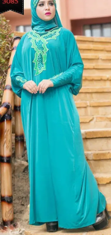 Picture of Radhe Designer Multicolor Georgette Kaftan Dress for Women - F11154