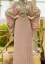Picture of Radhe Designer Pink Cotton Kaftan Dress for Women - F11165
