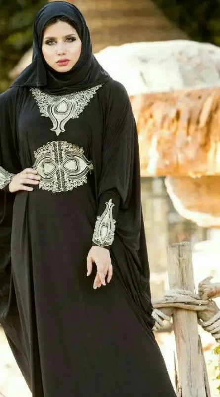 Picture of Radhe Designer Multicolor Georgette Kaftan Dress for Women - F11171