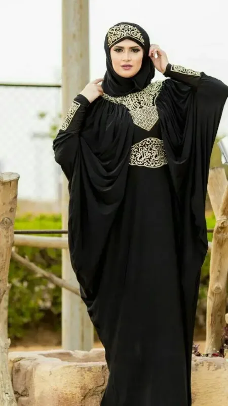 Picture of Radhe Designer Multicolor Georgette Kaftan Dress for Women - F11172