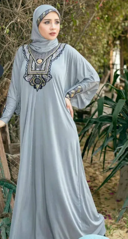 Picture of Radhe Designer Multicolor Georgette Kaftan Dress for Women - F11209