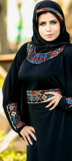 Picture of evening dress looks,abaya,jilbab,kaftan dress,dubai kaf