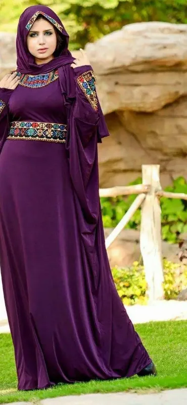 Picture of Radhe Designer Multicolor Georgette Kaftan Dress for Women - F11206