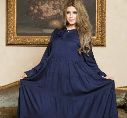 Picture of evening dress made from sari,abaya,jilbab,kaftan dress,