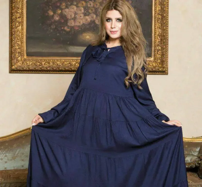 Picture of Radhe Designer Multicolor Georgette Kaftan Dress for Women - F11224