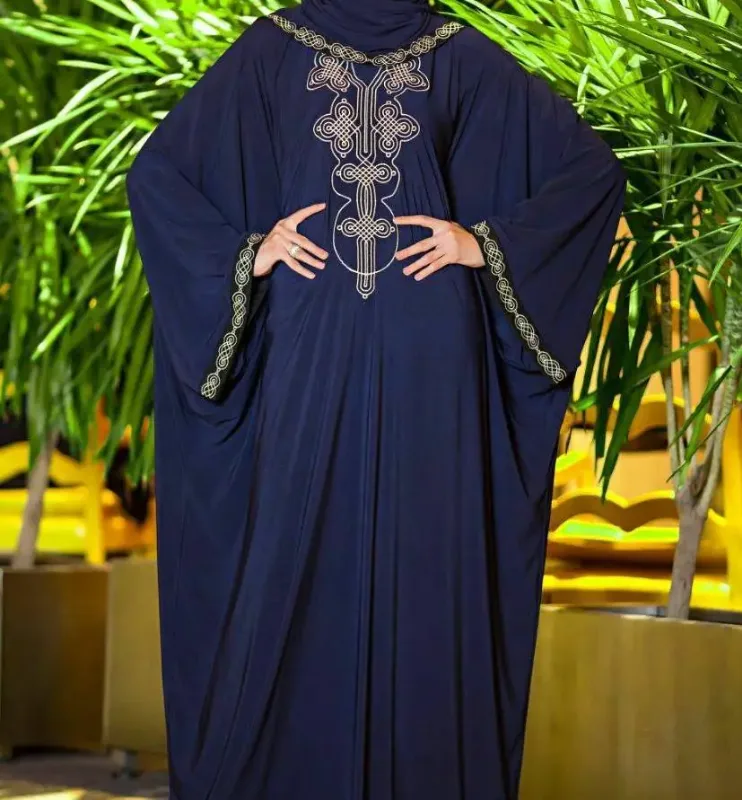 Picture of Radhe Designer White Georgette Kaftan Dress for Women - F11248