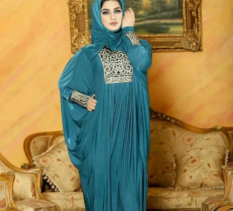 Picture of Radhe Designer Pink Cotton Kaftan Dress for Women - F11250