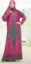 Picture of Black Georgette Kaftan Dress for Women - Look 12459