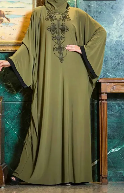 Picture of Radhe Designer Multicolor Georgette Kaftan Dress for Women - F11286