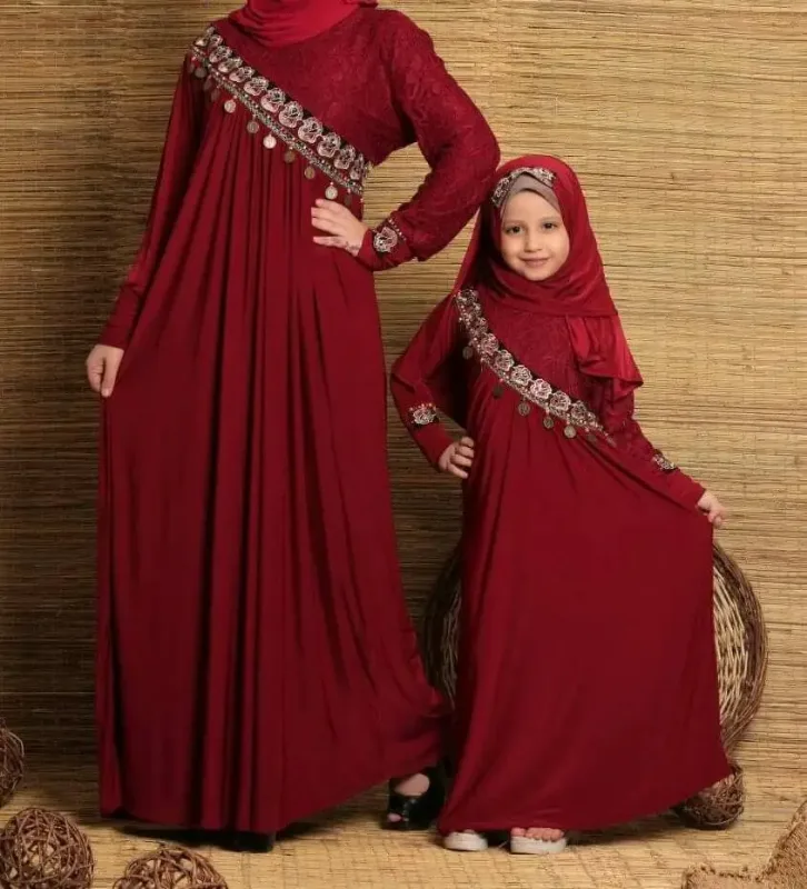 Picture of Radhe Designer Pink Cotton Kaftan Dress for Women - F11284