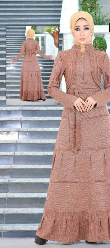 Picture of Radhe Designer Multicolor Georgette Kaftan Dress for Women - F11405