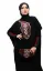 Picture of Purple Georgette Kaftan Dress for Women - Look 12510