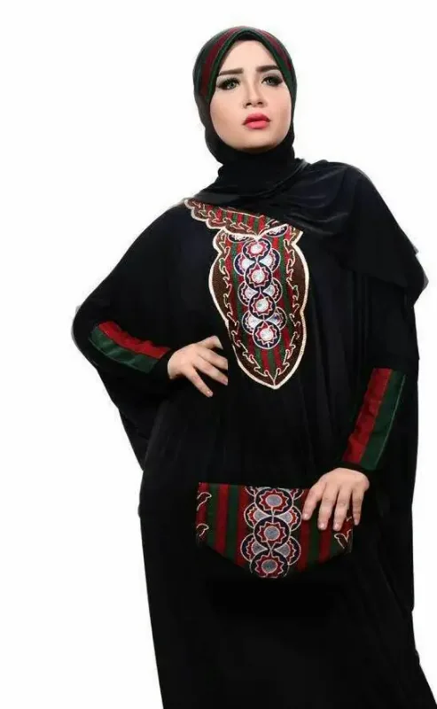 Picture of Radhe Designer Purple Georgette Kaftan Dress for Women - F11321