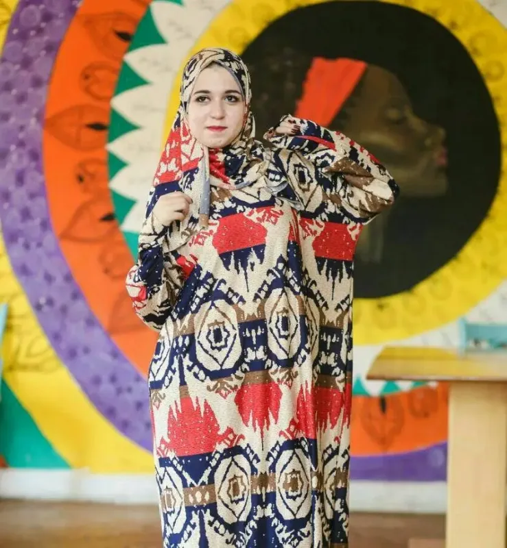 Picture of Radhe Designer Multicolor Georgette Kaftan Dress for Women - F11345