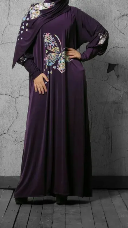 Picture of Radhe Designer Pink Cotton Kaftan Dress for Women - F11352