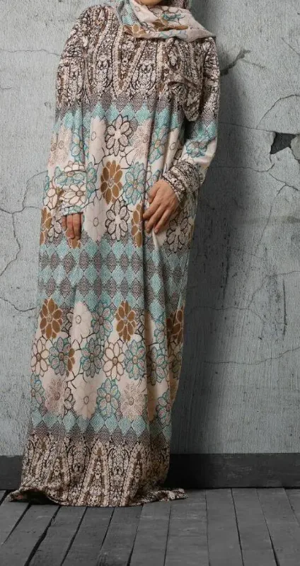 Picture of Radhe Designer Yellow Georgette Kaftan Dress for Women - F11348