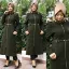 Picture of Multi Color Georgette Kaftan Dress for Women - Look 12550
