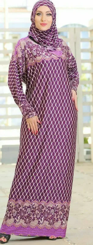 Picture of Yellow Georgette Kaftan Dress for Women - Look 12565
