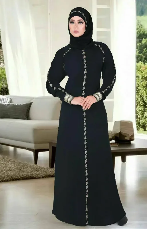 Picture of Radhe Designer Multicolor Georgette Kaftan Dress for Women - F11259