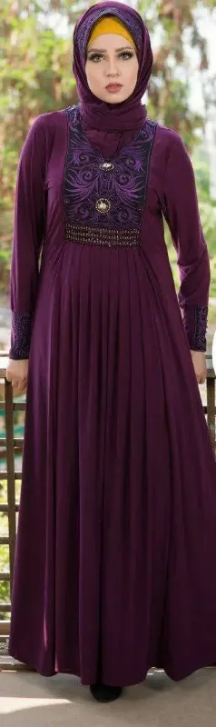 Picture of Radhe Designer Black Georgette Kaftan Dress for Women - F11402