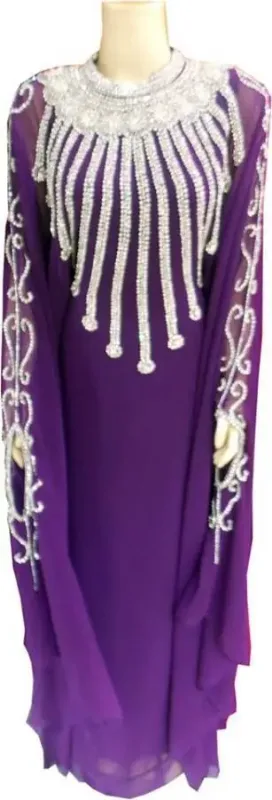 Picture of Radhe Designer Yellow Georgette Kaftan Dress for Women - F7549