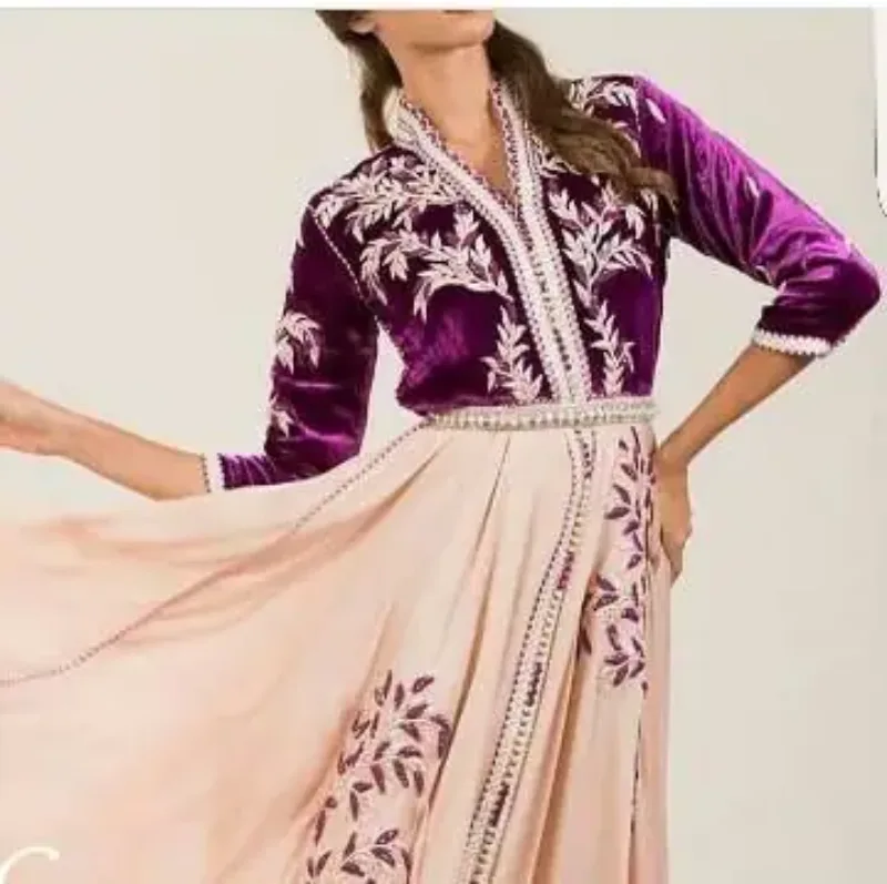 Picture of Radhe Designer Black Georgette Kaftan Dress for Women - F10858