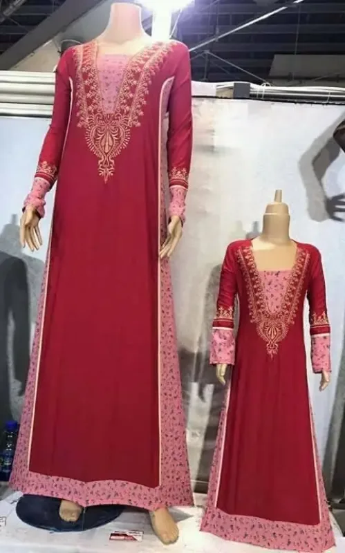 Picture of Radhe Designer Multicolor Georgette Kaftan Dress for Women - F11196