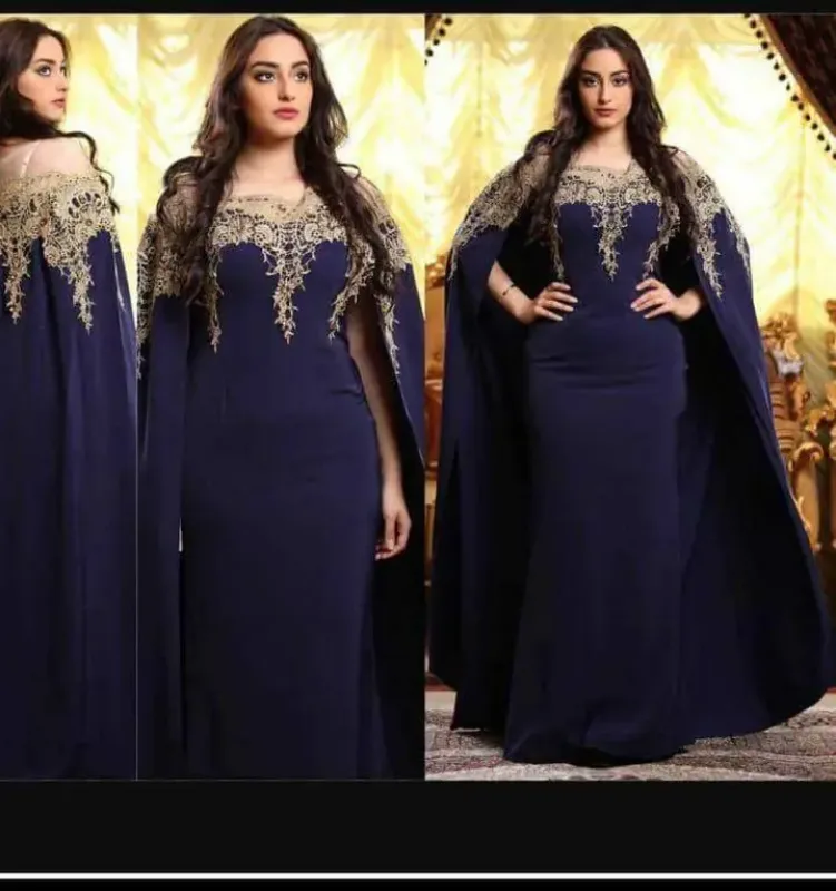 Picture of Radhe Designer Multicolor Georgette Kaftan Dress for Women - F11069