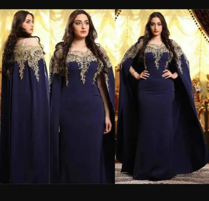 Picture of Radhe Designer Multicolor Georgette Kaftan Dress for Women - F11072