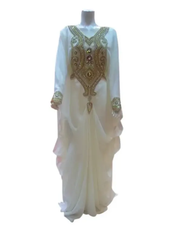 Picture of Radhe Designer Multicolor Georgette Kaftan Dress for Women - F7255