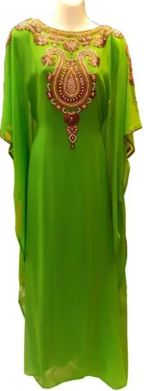 Picture of Radhe Designer Multicolor Georgette Kaftan Dress for Women - F7465