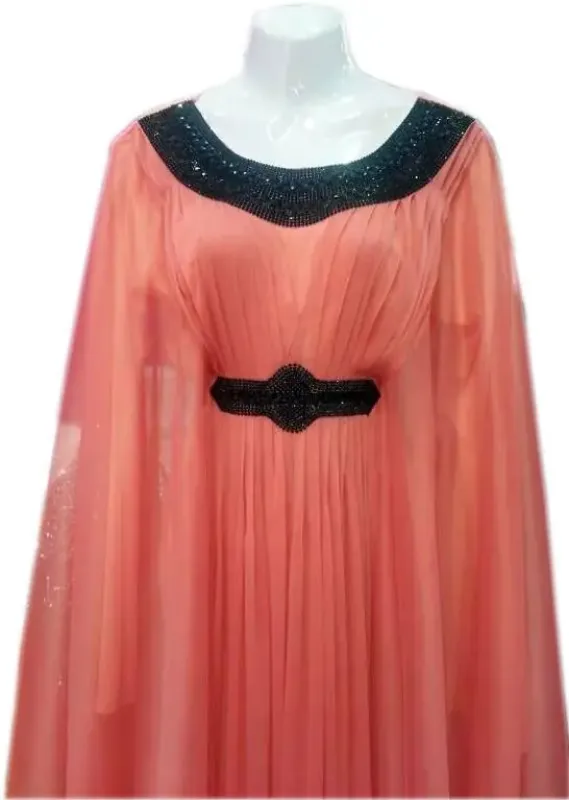 Picture of Radhe Designer Multicolor Georgette Kaftan Dress for Women - F7440