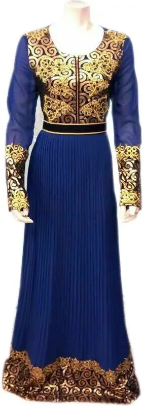 Picture of Radhe Designer Multicolor Georgette Kaftan Dress for Women - F7470