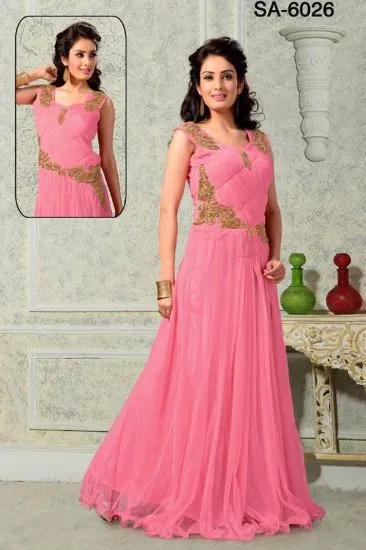 Picture of  green ball gown dress long sleeves appliques b,q3851 ,